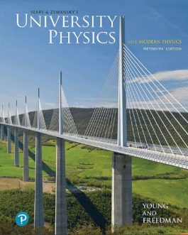 University Physics with Modern Physics (15th Edition) – eBook PDF