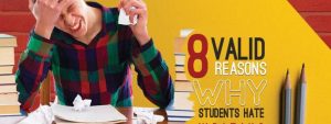 Read more about the article 8 Valid Reasons Why Students Hate Writing