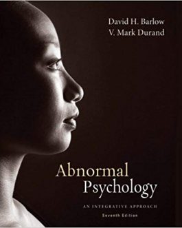 Abnormal Psychology: An Integrative Approach (7th Edition) – eBook PDF
