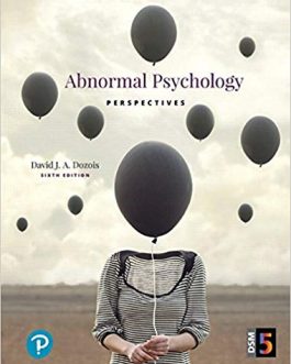 Abnormal Psychology: Perspectives (6th Edition) – eBook PDF