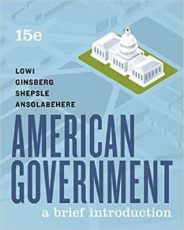 American Government: A Brief Introduction (15th Edition) – eBook PDF