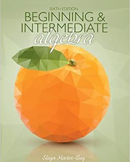 Beginning & Intermediate Algebra (6th Edition) – eBook PDF