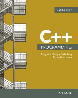 C++ Programming: Program Design Including Data Structures (8th Edition) – eBook