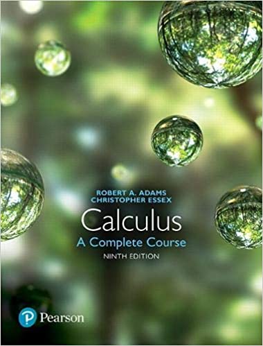 Calculus: A Complete Course (9th Edition) – eBook PDF
