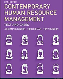 Contemporary Human Resource Management (5th Edition) – eBook PDF