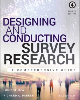 Designing and Conducting Survey Research: A Comprehensive Guide (4th Edition) – eBook PDF