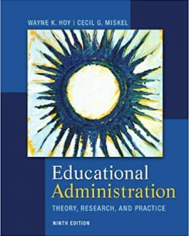 Educational Administration: Theory, Research, and Practice (9th edition) – eBook PDF