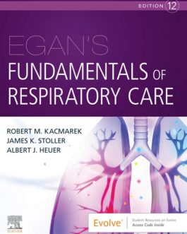 Egan’s Fundamentals of Respiratory Care (12th Edition) – eBook PDF