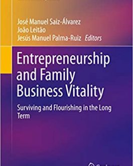 Entrepreneurship and Family Business Vitality – eBook PDF