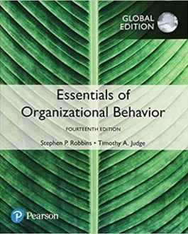 Essentials of Organizational Behavior (14th Global Edition) – eBook PDF