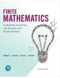 Read more about the article Finite Mathematics for Business, Economics, Life Sciences, and Social Sciences (14th Edition) – eBook PDF