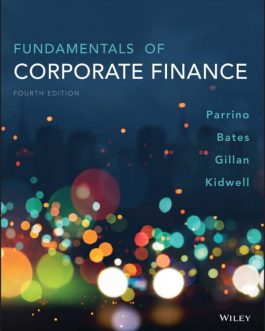 Fundamentals of Corporate Finance (4th Edition) – eBook PDF