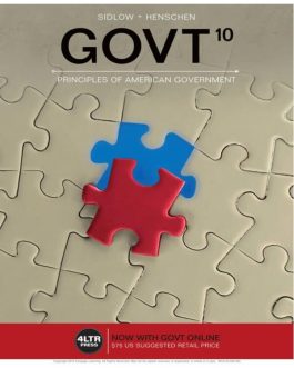GOVT (10th Edition) – Sidlow/Henschen – eBook PDF