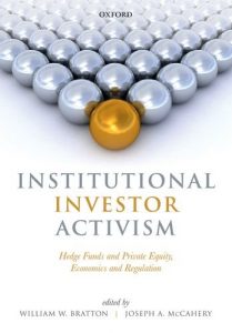 Read more about the article Institutional Investor Activism By William Bratton – eBook PDF