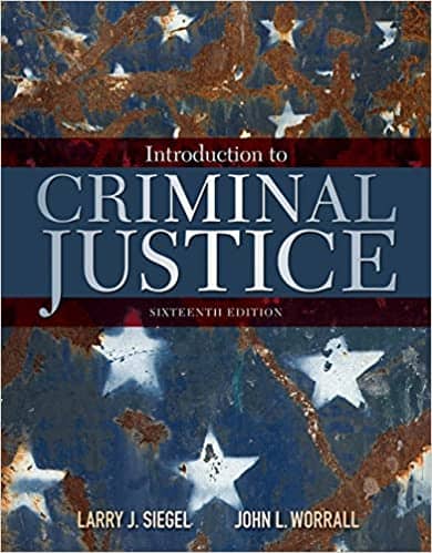 Introduction to Criminal Justice (16th Edition) – eBook PDF