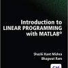 Introduction to Linear Programming with MATLAB – eBook PDF