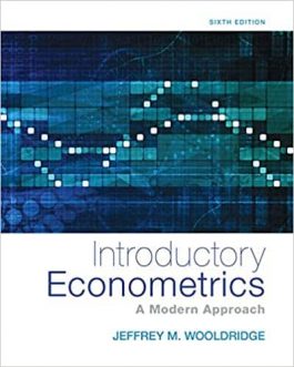 Introductory Econometrics: A Modern Approach (6th Edition) – eBook PDF