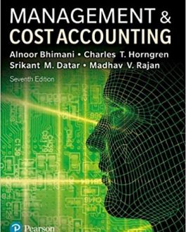 Management and Cost Accounting (7th Edition) – eBook PDF