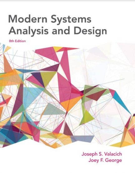 Modern Systems Analysis and Design (8th Edition) – eBook PDF