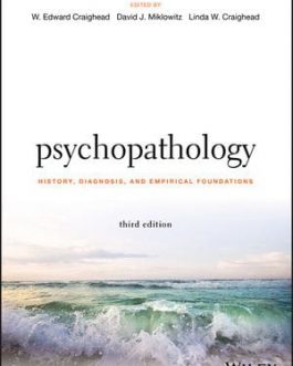 Psychopathology: History, Diagnosis and Empirical Foundations (3rd Edition) – eBook PDF