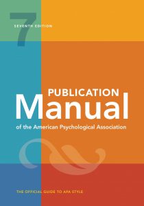 Read more about the article Publication Manual of the American Psychological Association (7th Edition) – eBook