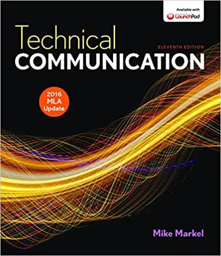 Technical Communication with 2016 MLA Update (11th Edition) – eBook PDF