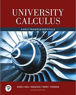 University Calculus, Early Transcendentals (4th Edition) – eBook PDF