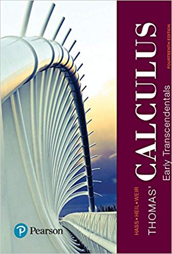 Thomas’ Calculus: Early Transcendentals 14th edition – eTextBook