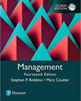 Robbins and Coulter’s Management (14th Edition) – Global – eBook PDF
