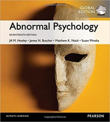 Abnormal Psychology, 17e, Global Edition – eTextBook PDF