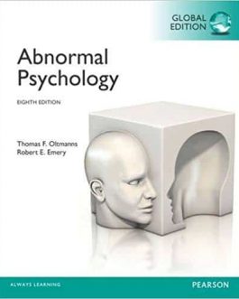 Abnormal Psychology (8th Edition) – Global – eBook PDF