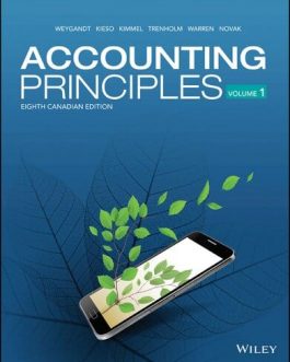 Accounting Principles, Volume 1 (8th Canadian Edition) – eBook PDF