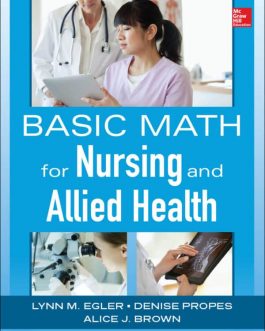 Basic Math for Nursing and Allied Health – eBook PDF