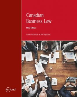 Canadian Business Law (3rd Edition) – eBook PDF