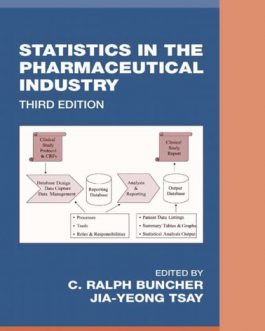 Statistics In the Pharmaceutical Industry (3rd Edition) – eBook PDF