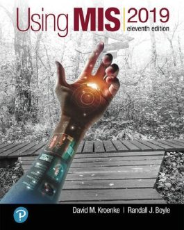 Using MIS (11th Edition) – eBook PDF