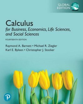 Calculus for Business, Economics, Life Sciences and Social Sciences (14th Global Edition) – eBook PDF