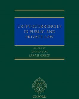 Cryptocurrencies in Public and Private Law – eBook PDF