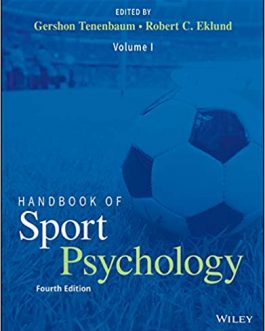 Handbook of Sport Psychology (4th Edition) – eBook PDF