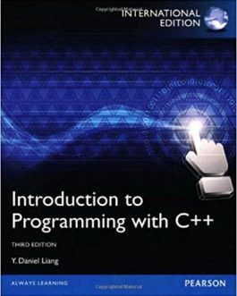 Introduction to Programming with C++ (3rd International Edition) - eBook PDF