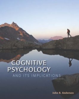 Cognitive Psychology and Its Implications (8th Edition) – eBook PDF