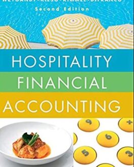 Hospitality Financial Accounting 2nd Edition, ISBN 978-0470083604
