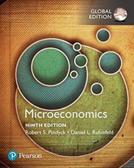 Microeconomics, Global 9th Edition, ISBN-13: 978-1292213316